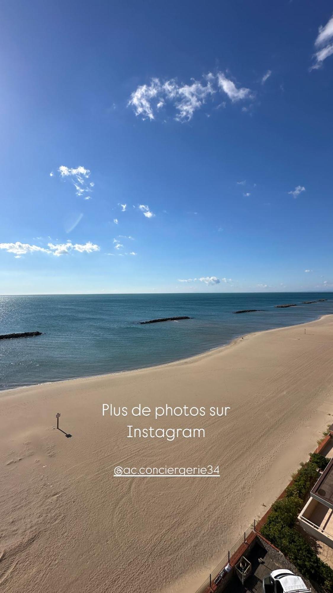 Sur Le Sable, Face A La Mer La Petite Tour Valras-Plage Luaran gambar